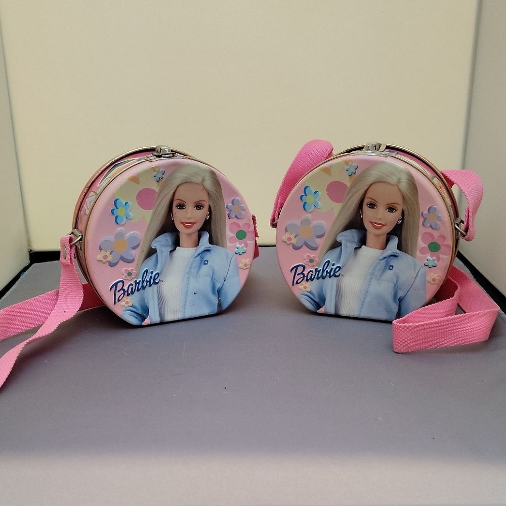 Barbie Pink Round Shoulder Bag with Strap